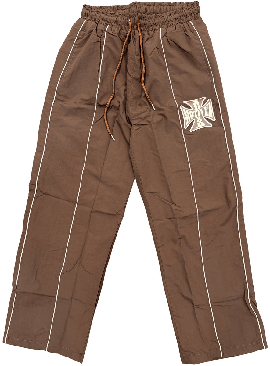 GodMotivez GM Track Pants Brown