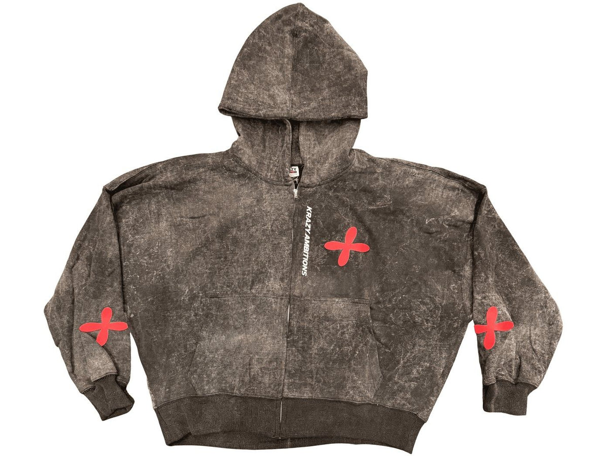 Krazy Ambitions Art In Paris Zip Up