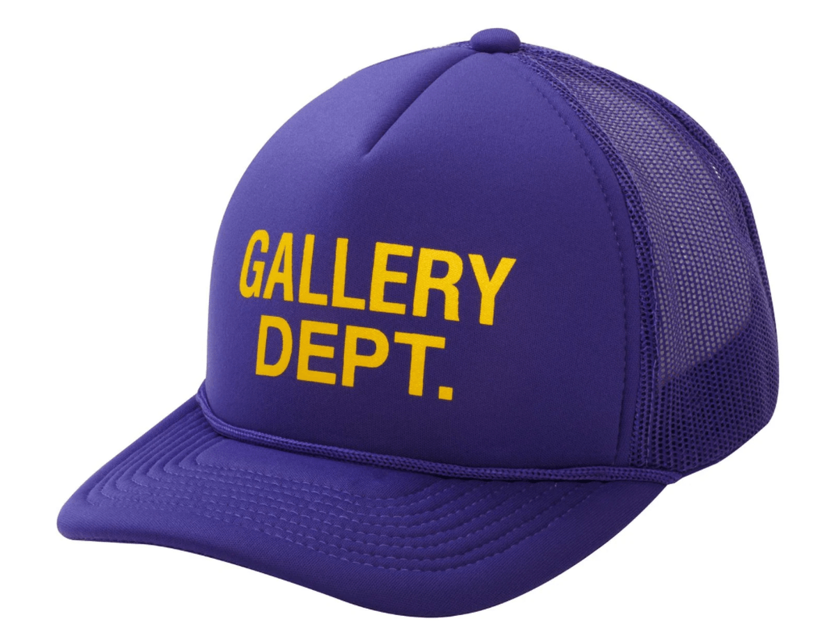Gallery Dept Logo Trucker Hat Purple