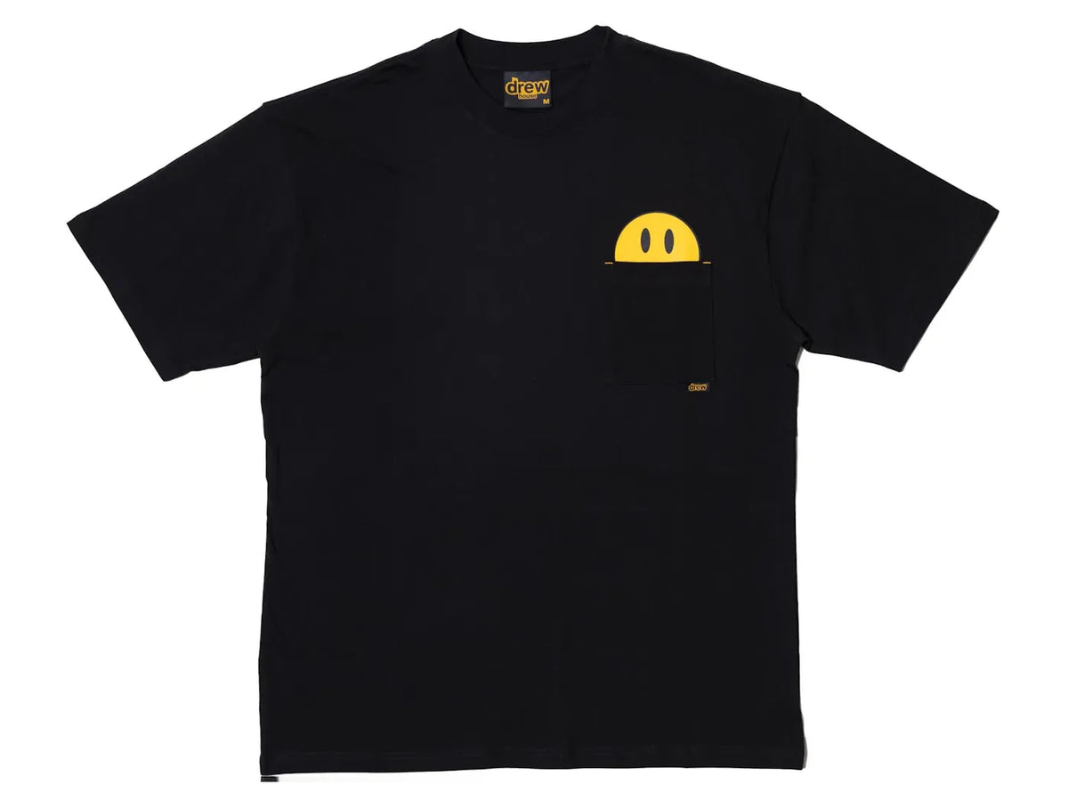 drew house mini mascot pocket tee black
