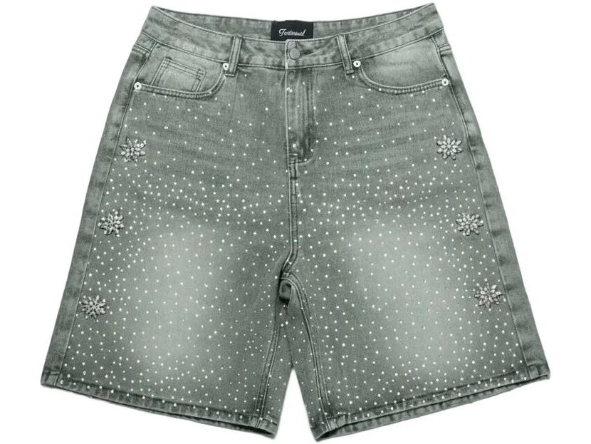 Fraternal Washed Olive Astro Jorts