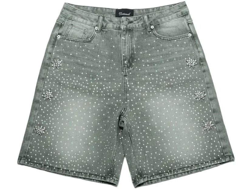 Fraternal Washed Olive Astro Jorts