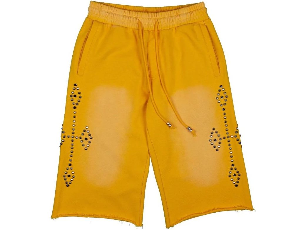 Commons Rivet Sweatshort Yellow