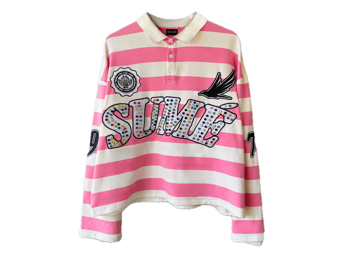 Sume Pink Rugby Polo