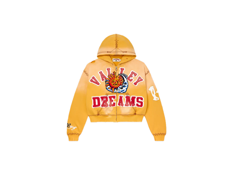 Vale Forever Sunny Zip Up Yellow