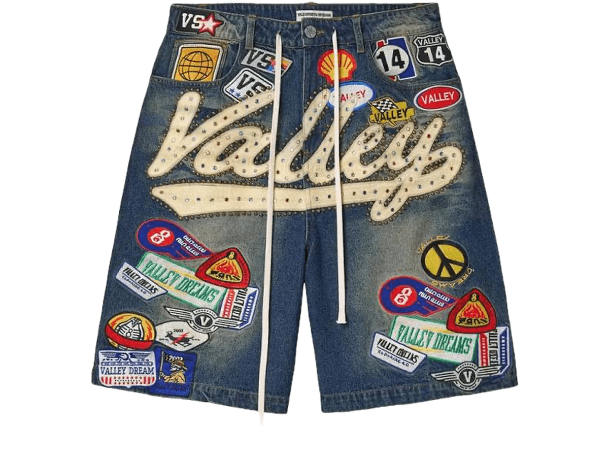 Vale Forever Skittles Patch Jean Shorts