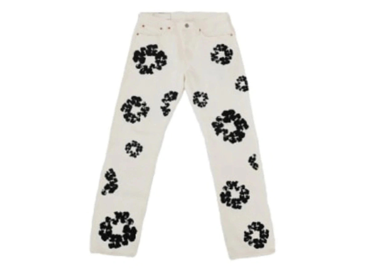 Denim Tears x Levi's Cotton Wreath Jean White