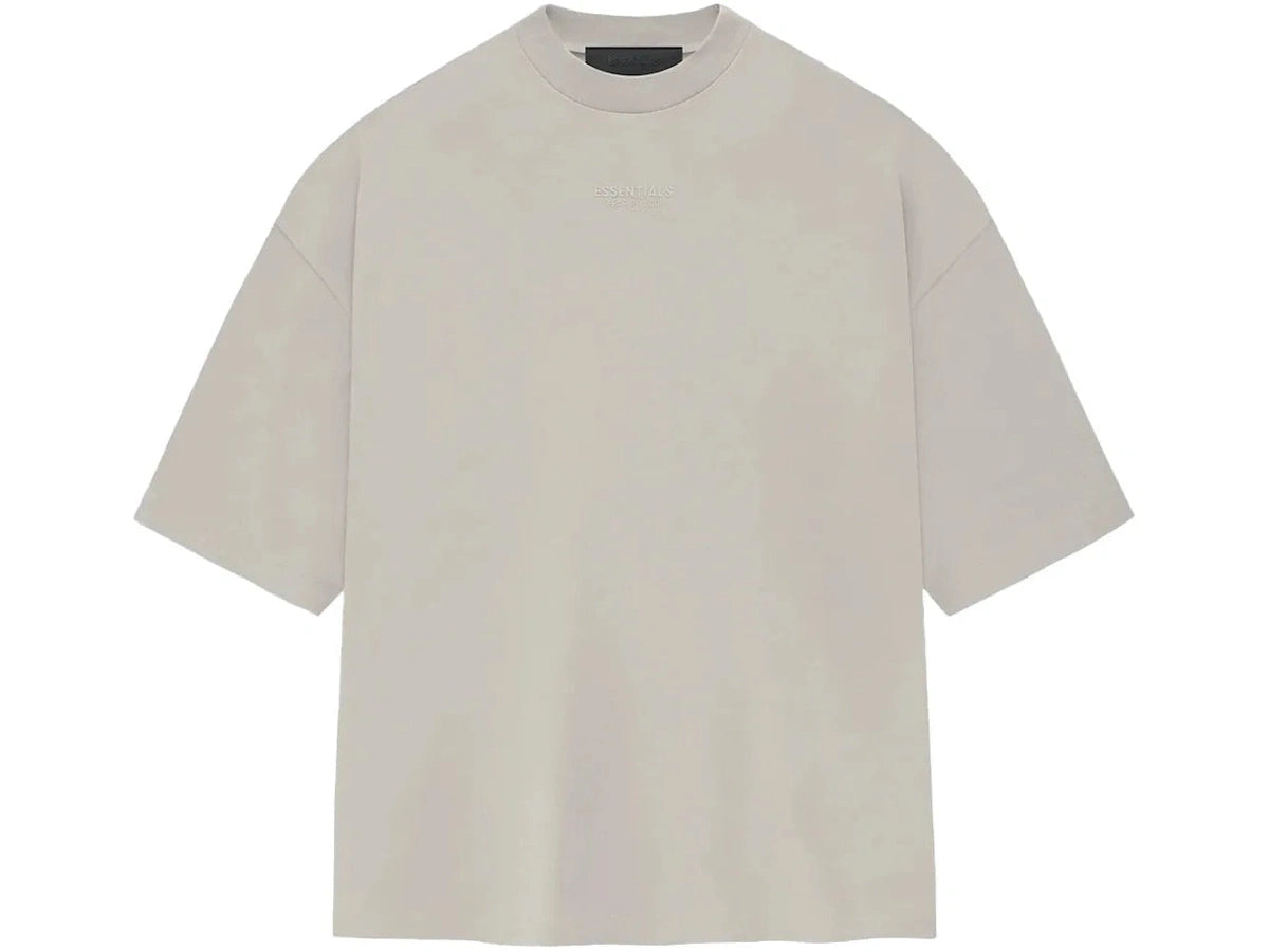 Fear of God Essentials Tee Silver Cloud