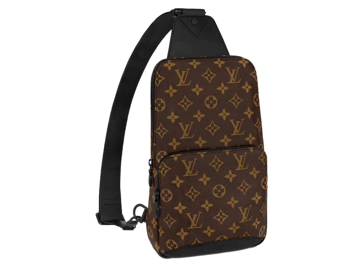 Louis Vuitton Avenue Sling Bag Monogram Macassar Brown