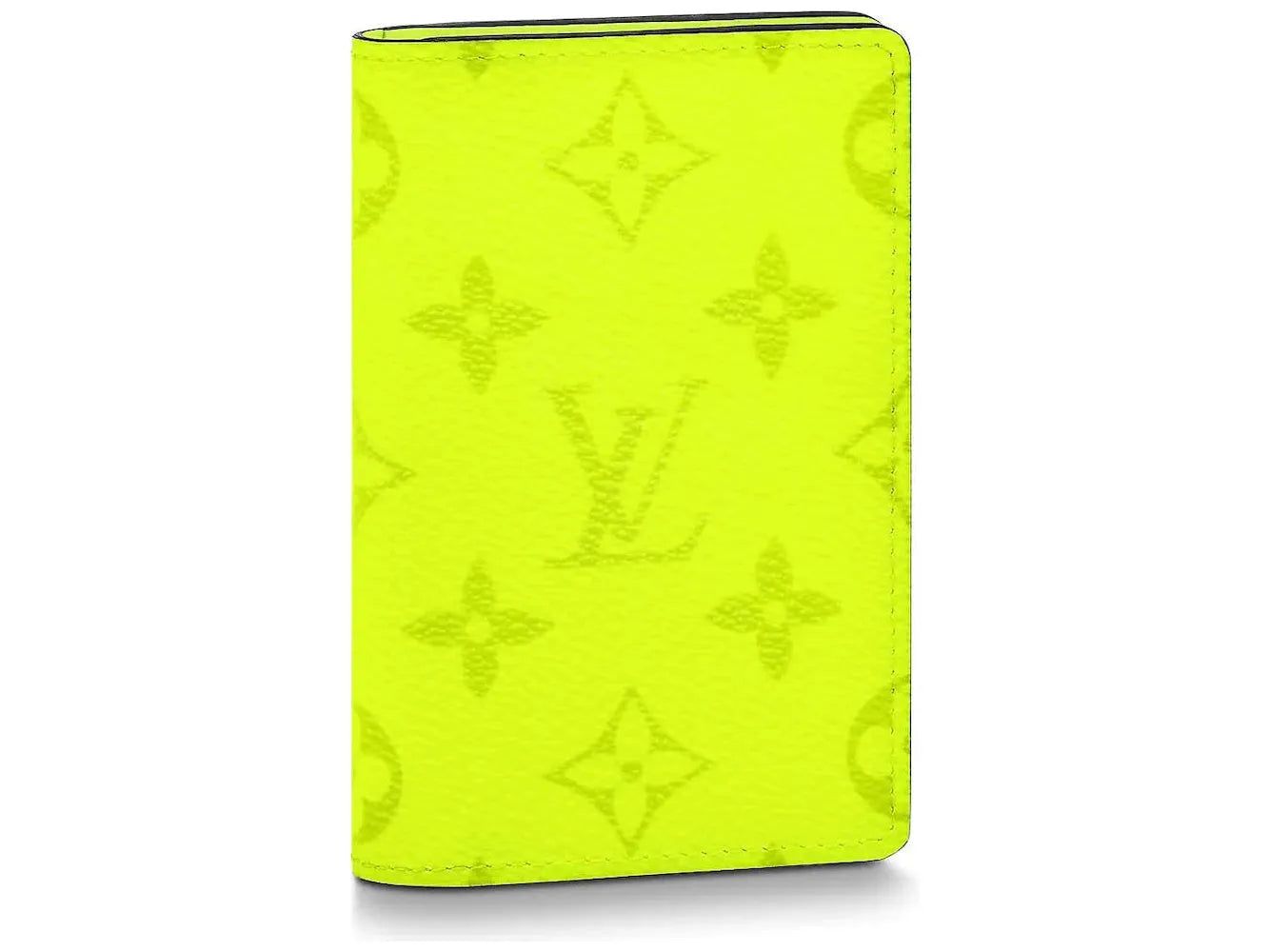 Louis Vuitton Pocket Organizer Neon Yellow – Courtside