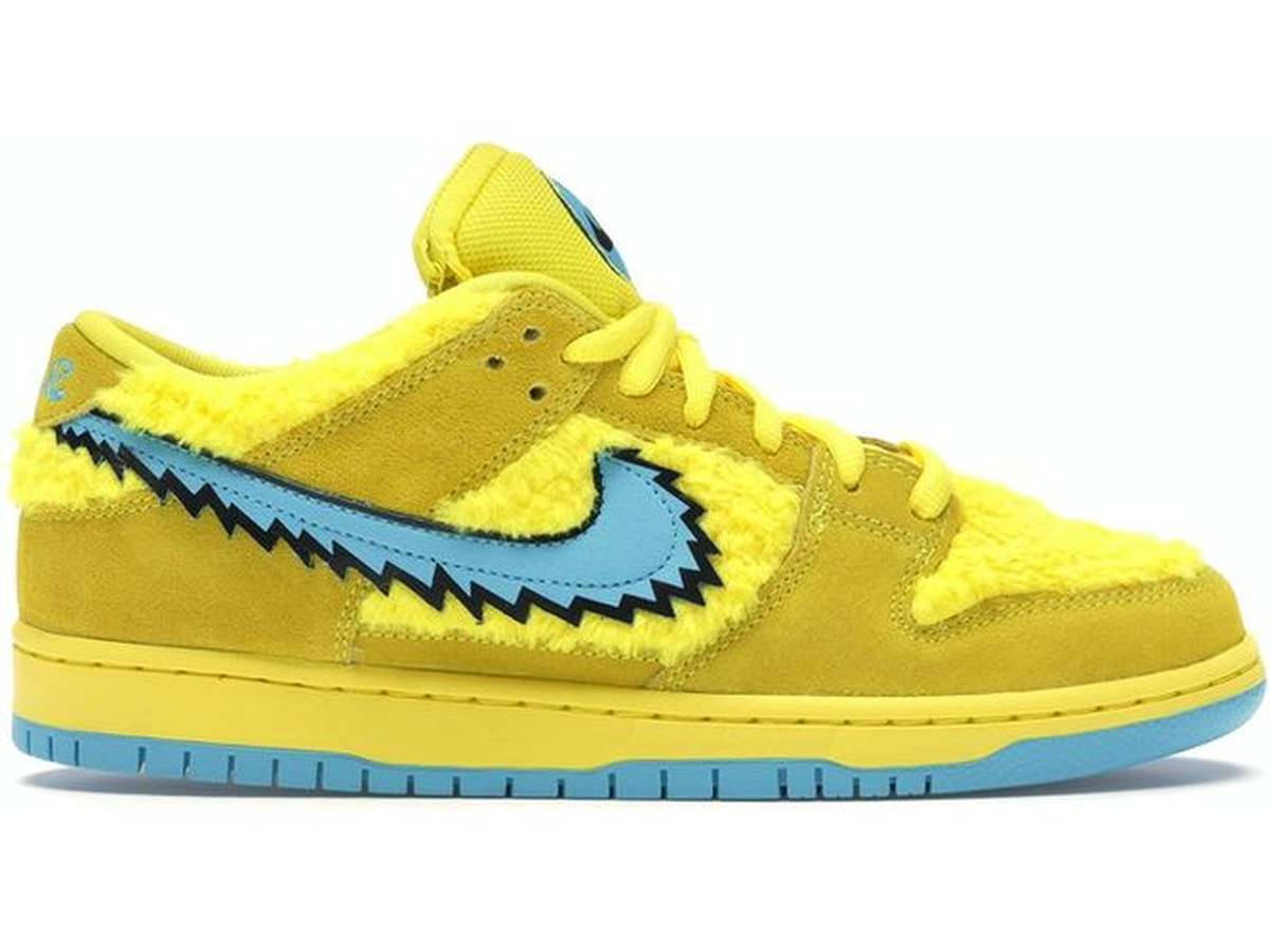 Nike SB Dunk Low Grateful Dead Bears Opti Yellow