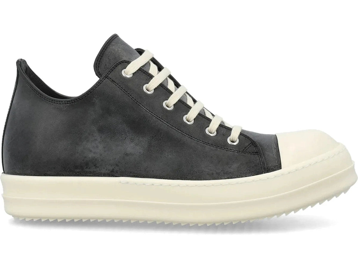 Rick Owens Lido Low Sneaks Black Milk