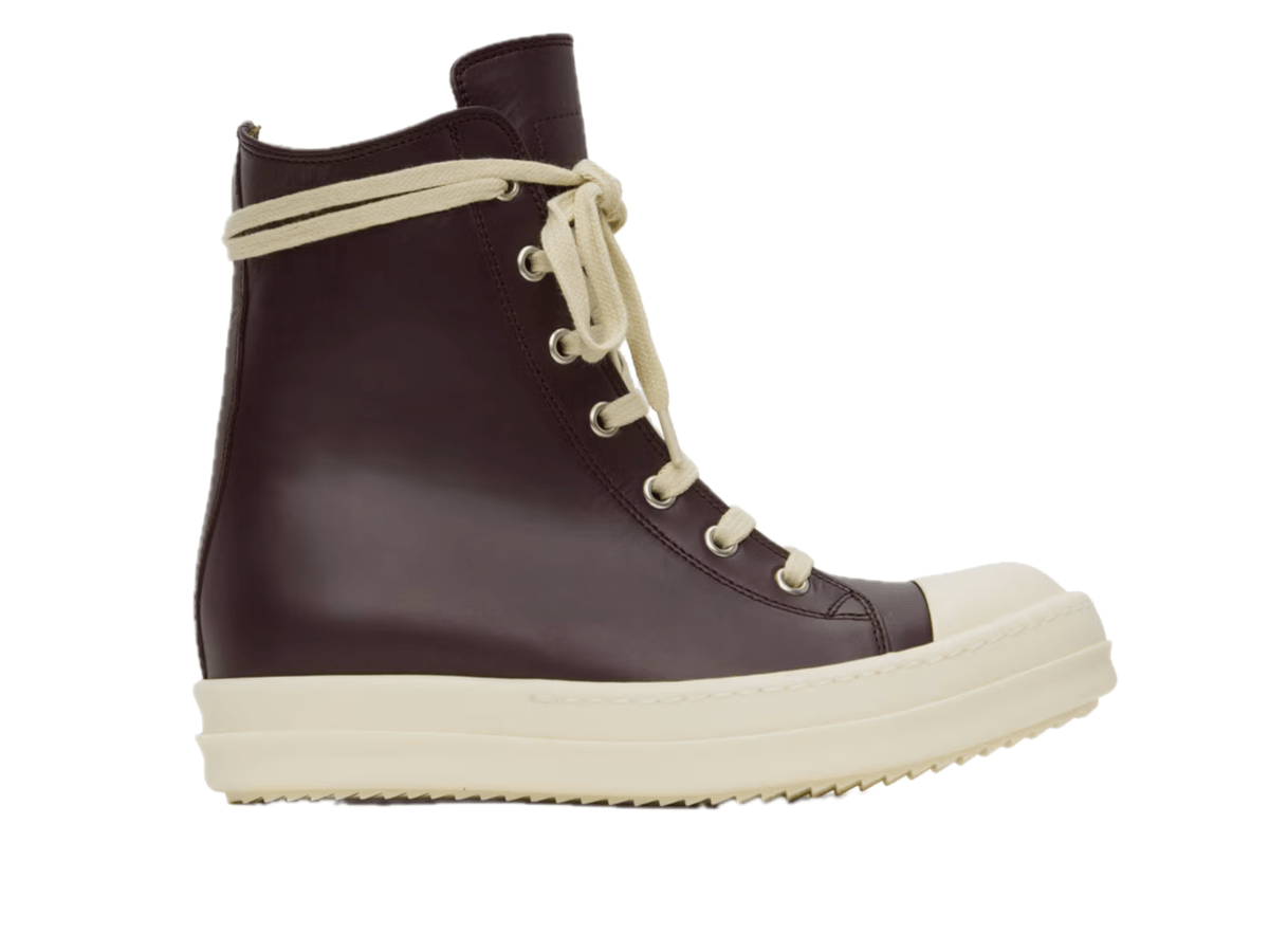 RICK OWENS SNEAKER HIGH PURPLE