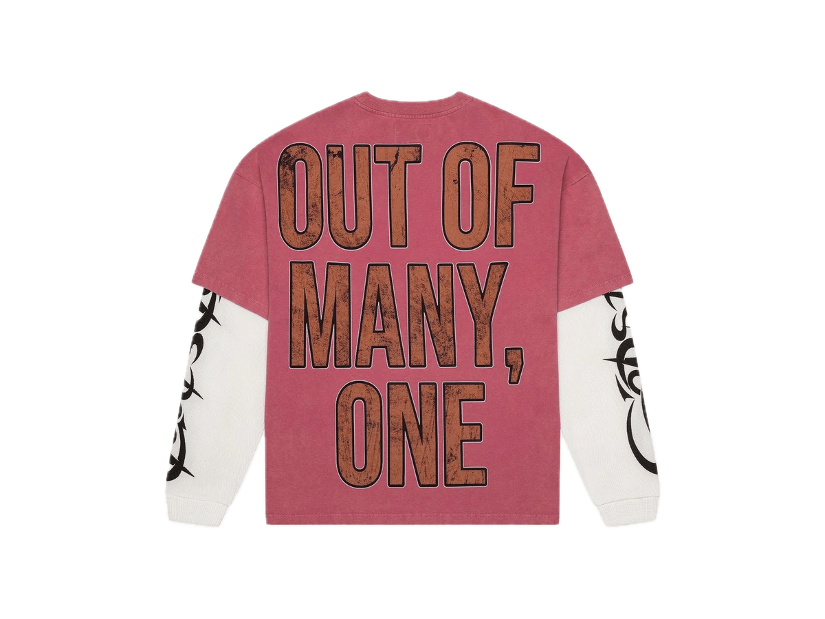 Godspeed Space Traveler Layered Tee Pink