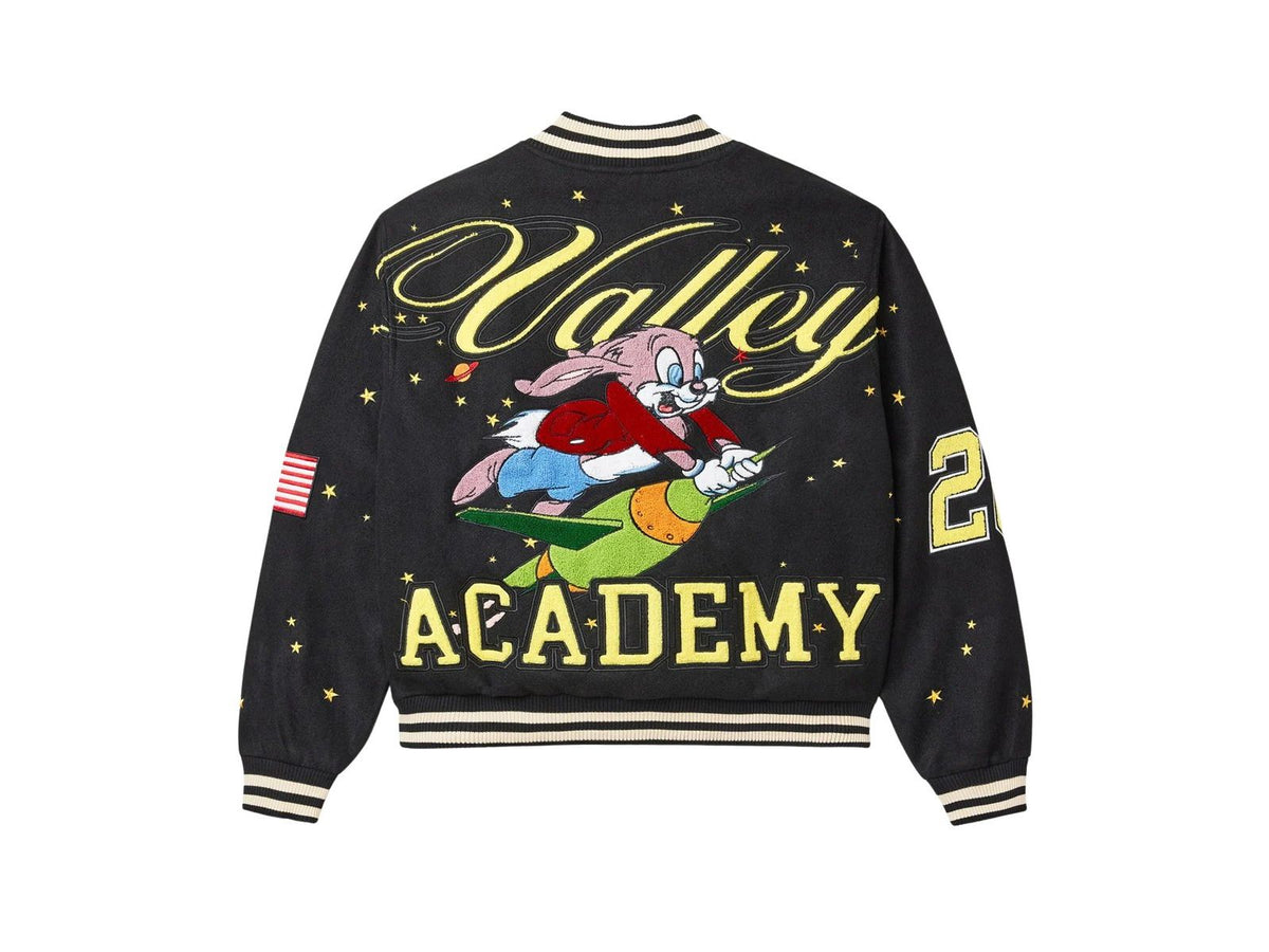 Vale Forever Moon Varsity Jacket Black