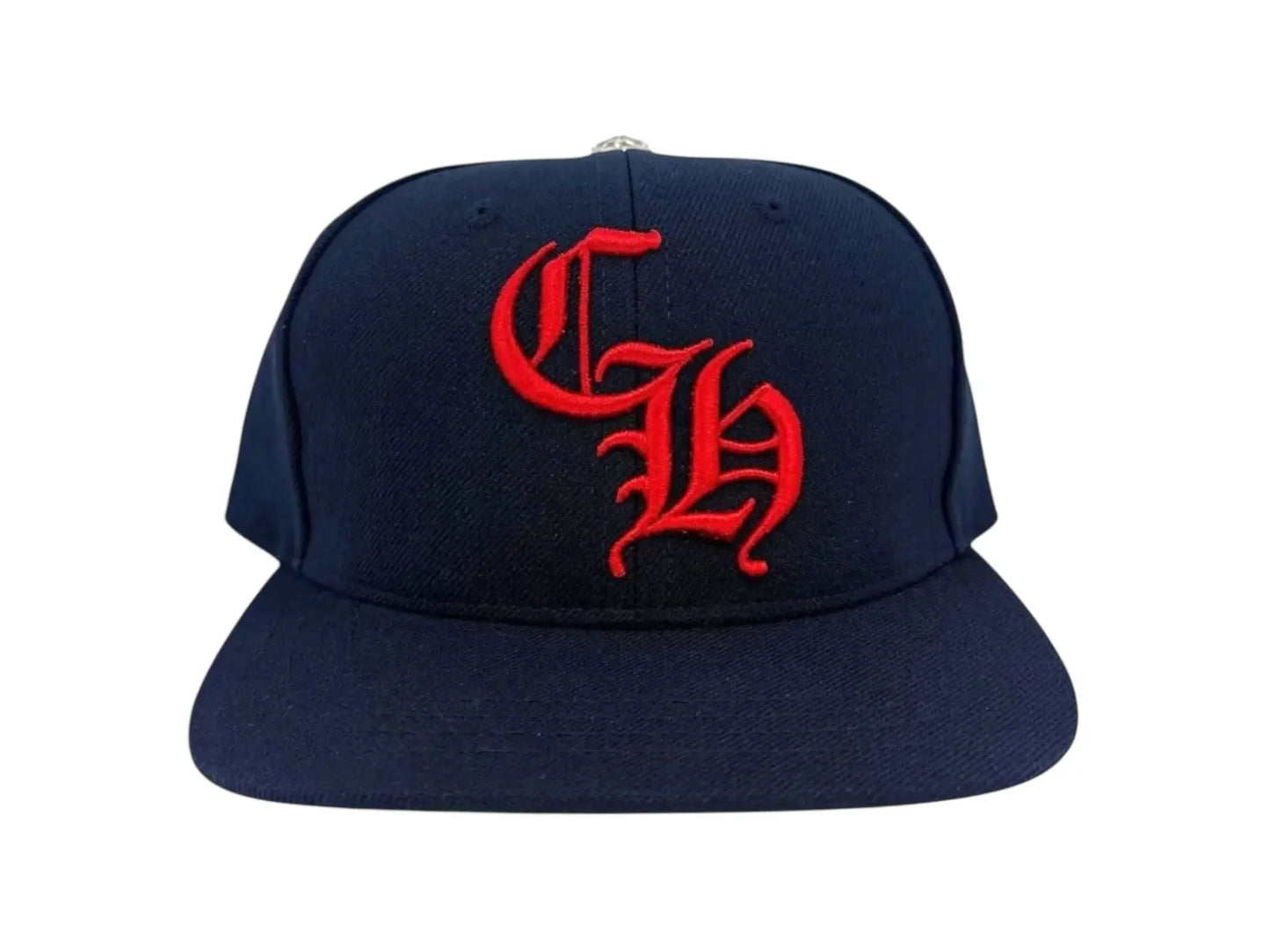 Chrome Hearts CH Baseball Cap Navy/Red