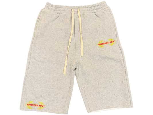 Merlin Anonymous Pain Sweat Shorts Grey