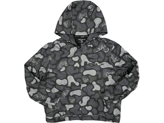 Mixed Emotions Black Carpenter Jacket