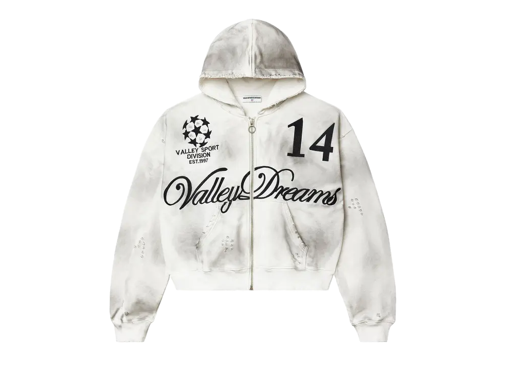 Vale Forever Oreo 14 Zip Up Hoodie Dest Smoke