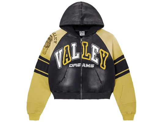 Vale Forever Lethal Zip Up Black Yellow