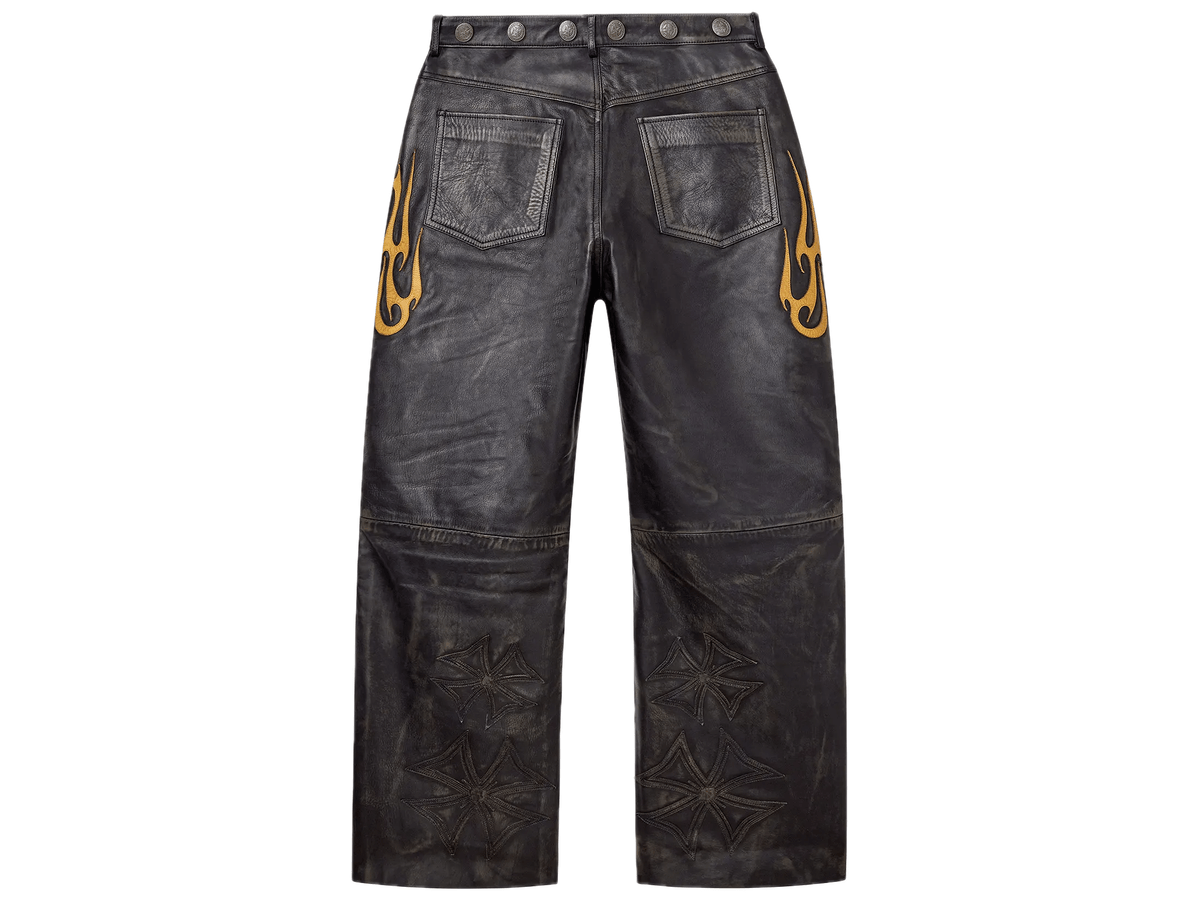 Vale La Flare Leather Pants