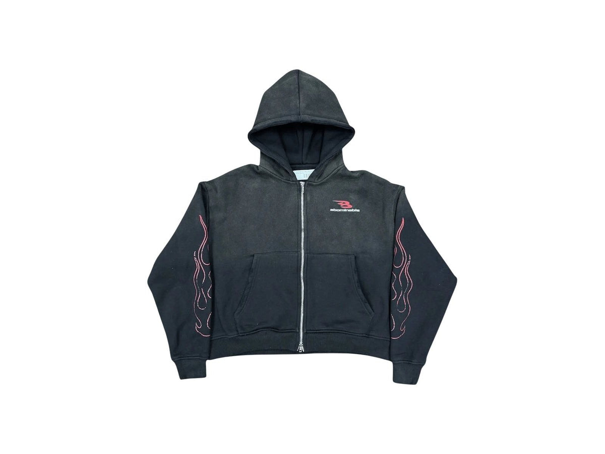 Abominable Zip Up Pink Flame