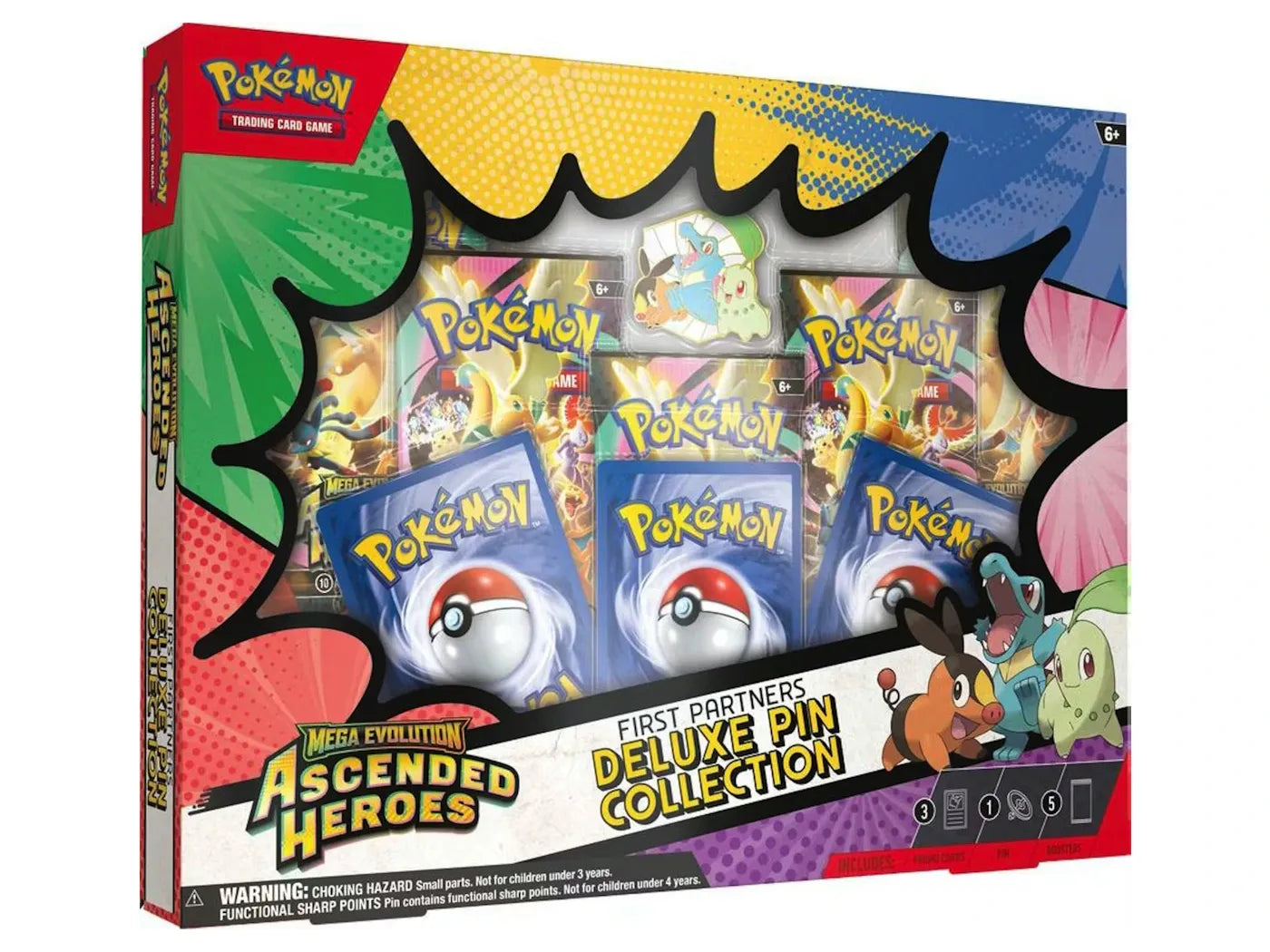 2026 Pokemon Mega Evolution Ascended Heroes Deluxe Pin Collection Box