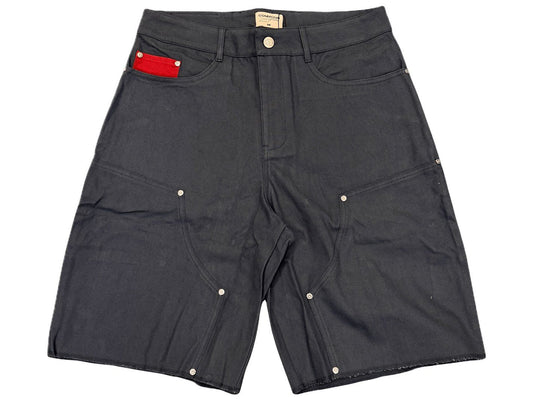 Commons Double Knee Canvas Short Navy