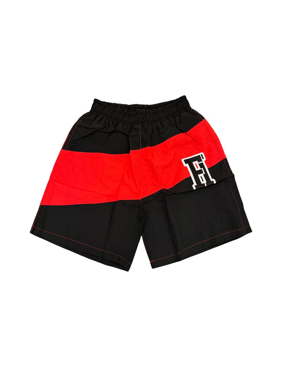 Forever Hungry Red Track Shorts