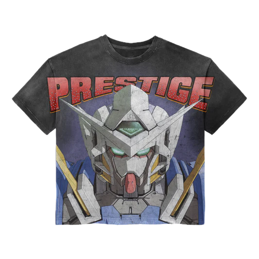Prestige Gundam Rhinestone Tee Black