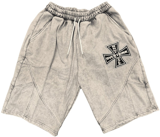 DOS Marble Cross Shorts Grey