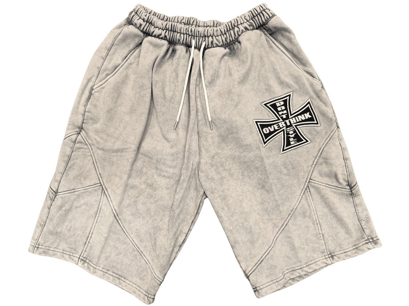 DOS Marble Cross Shorts Grey