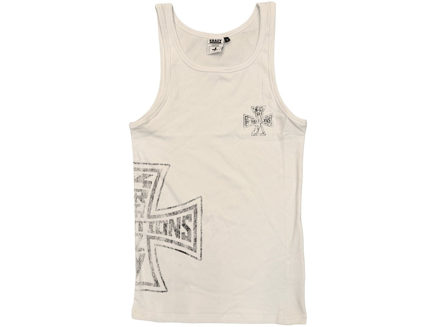 Krazy Ambitions White Ghost Tank