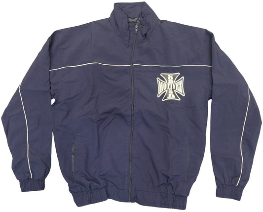 GodMotivez GM Track Jacket Navy
