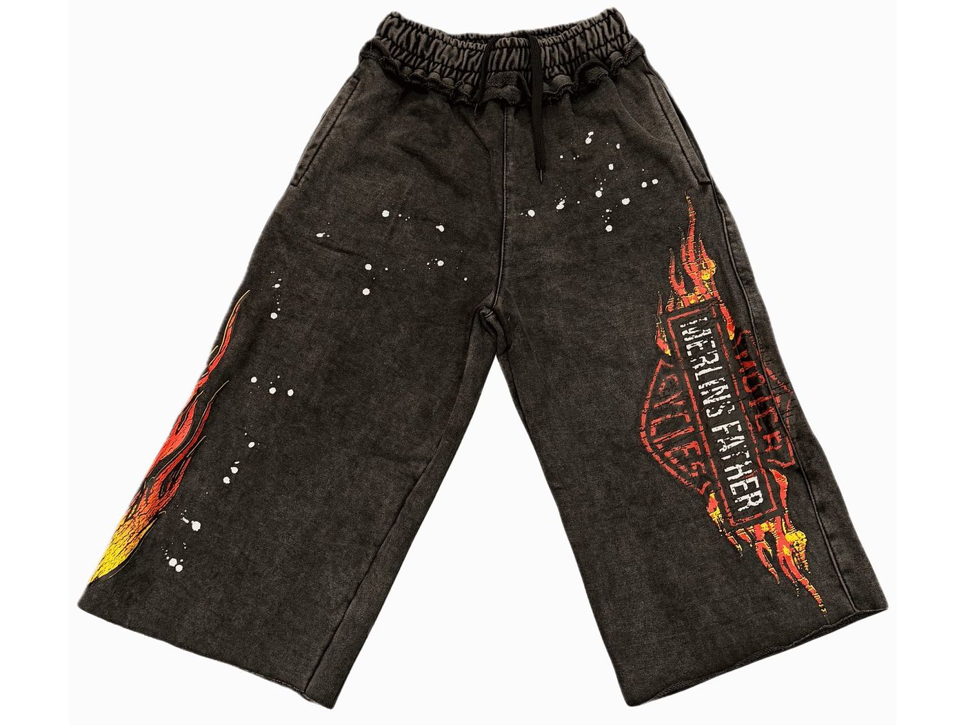 Merlin Harley Sweatshorts Black Wash
