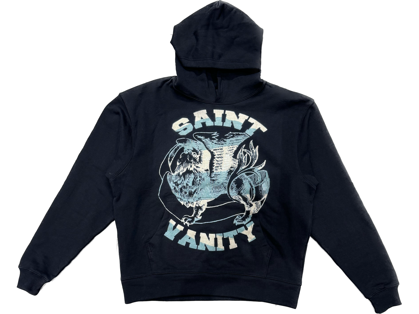 Saint Vanity Hoodie Black/Teal