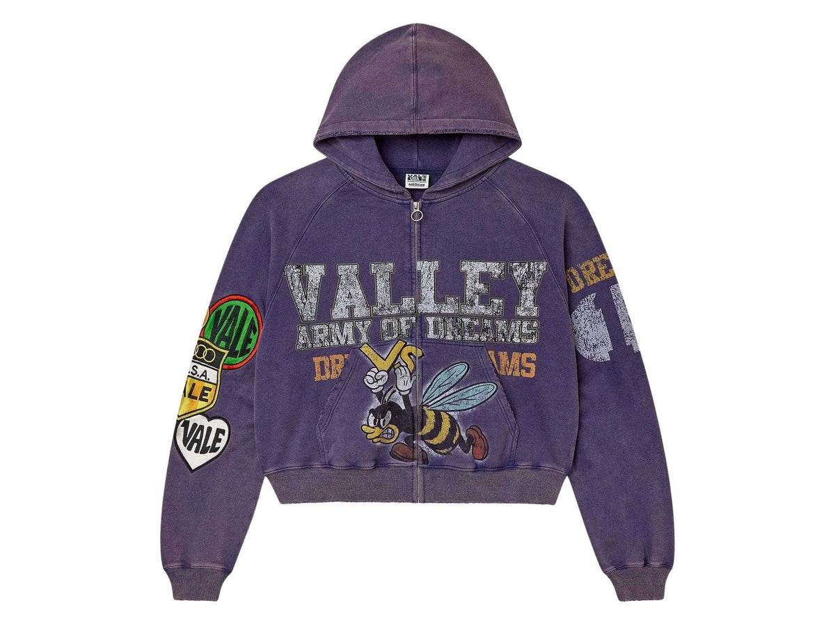 Vale Forever Army Zip Purple