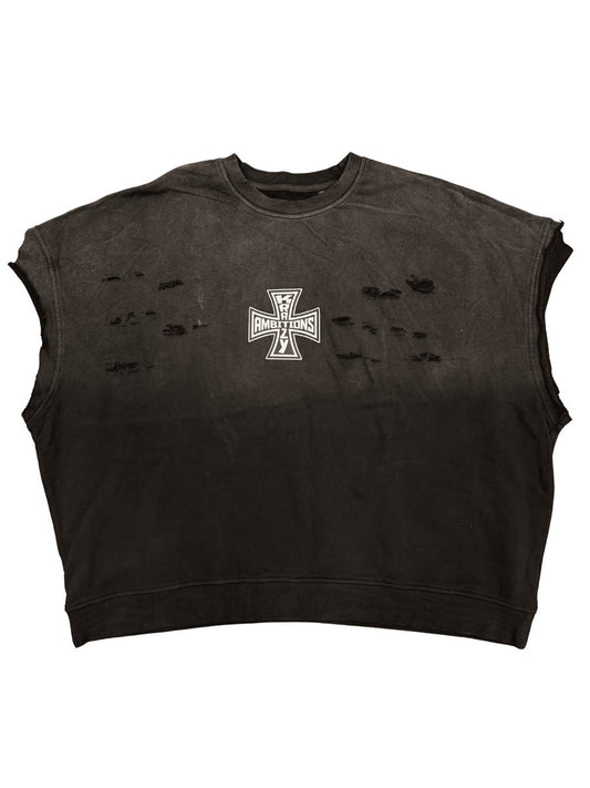 Krazy Ambitions Sleeveless Biker Tee