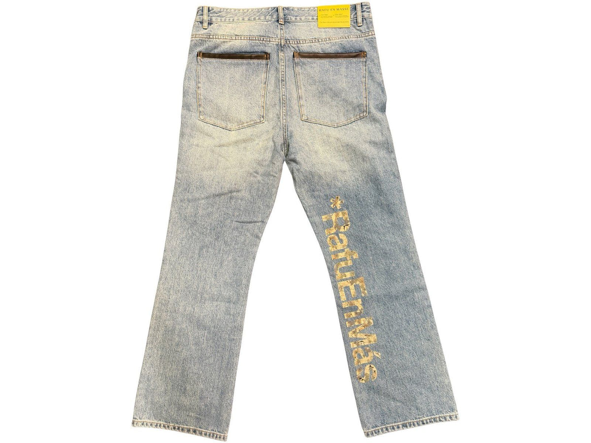 Rafu En Masse Camouflage Blue Jeans