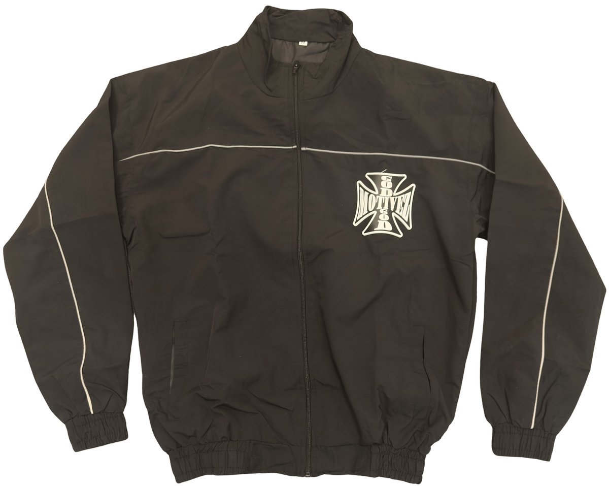 GodMotivez GM Track Jacket Black