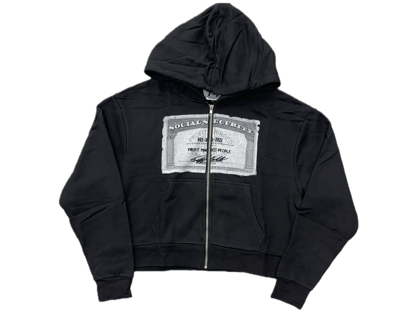 PROFIT MINDED SSN ZIP UP JACKET BLACK