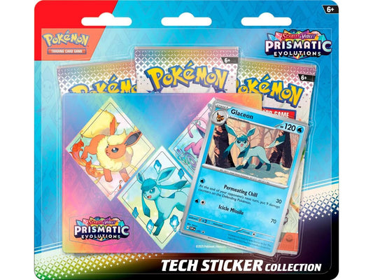 Prismatic Evolutions Tech Sticker Collection [Glaceon]