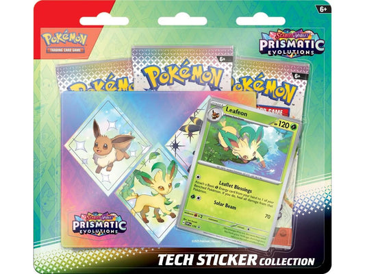 Prismatic Evolutions Tech Sticker Collection [Leafeon]