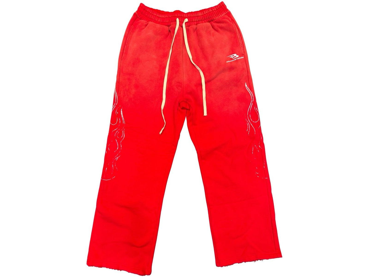 Abominable Sweatpants Red Flame