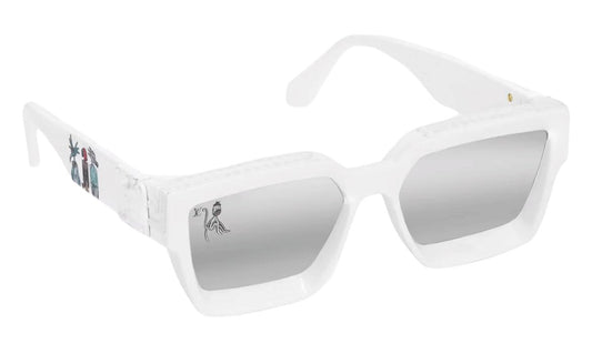 LOUIS VUITTON 1.1 MILLIONAIRE SUNGLASSES WHITE