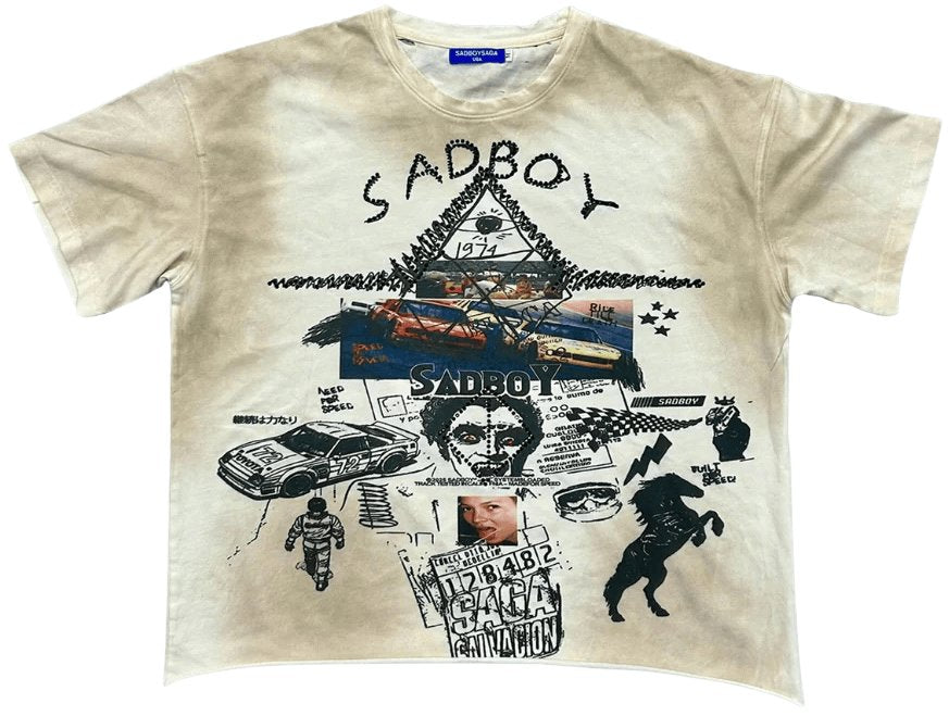 Sadboysaga Rock N Roll Tee