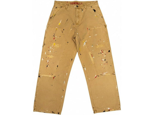 Devoir LA Double Knee Carpenter Pants Tan