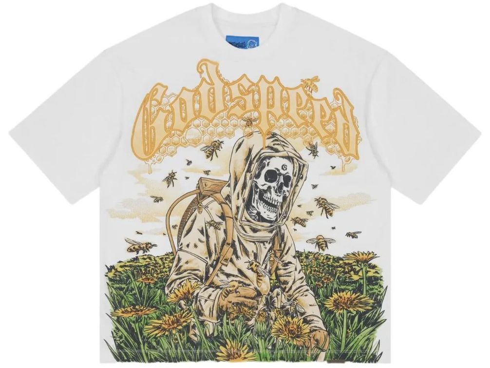 Godspeed Save The Bees White