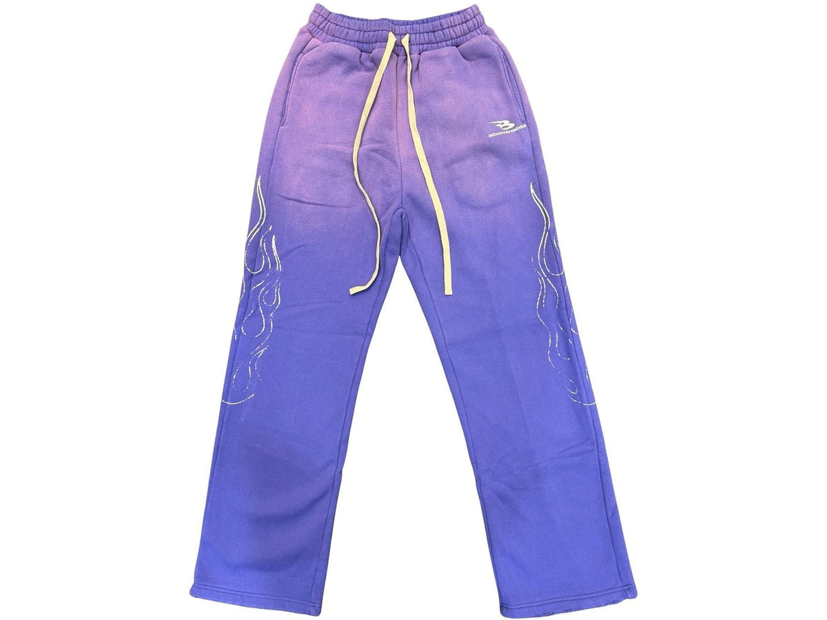 Abominable Sweatpants Purple Flame