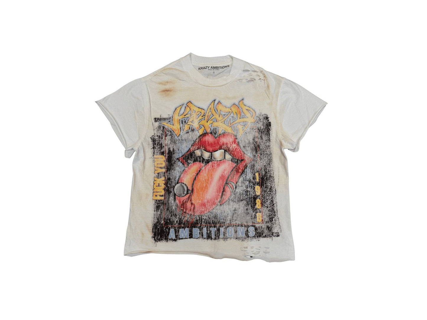 Krazy Ambitions 1980 Graffiti Tee